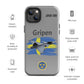 Gripen Patriot iPhone Case (Without Quotes)