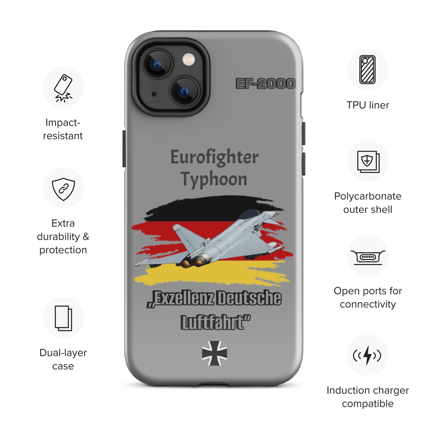 German Typhoon Patriot iPhone Case