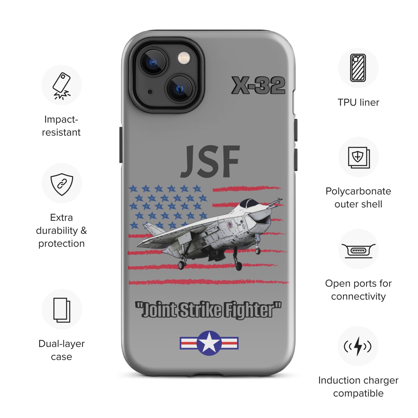 JSF Patriot iPhone Case