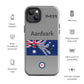Australian Aardvark Patriot iPhone Case (Without Quotes)