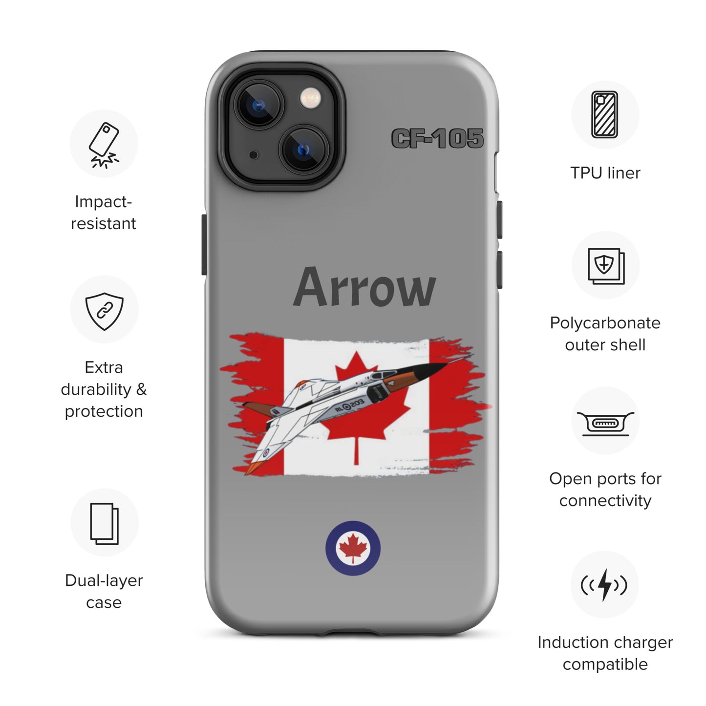 Arrow Patriot iPhone Case (Without Quotes)