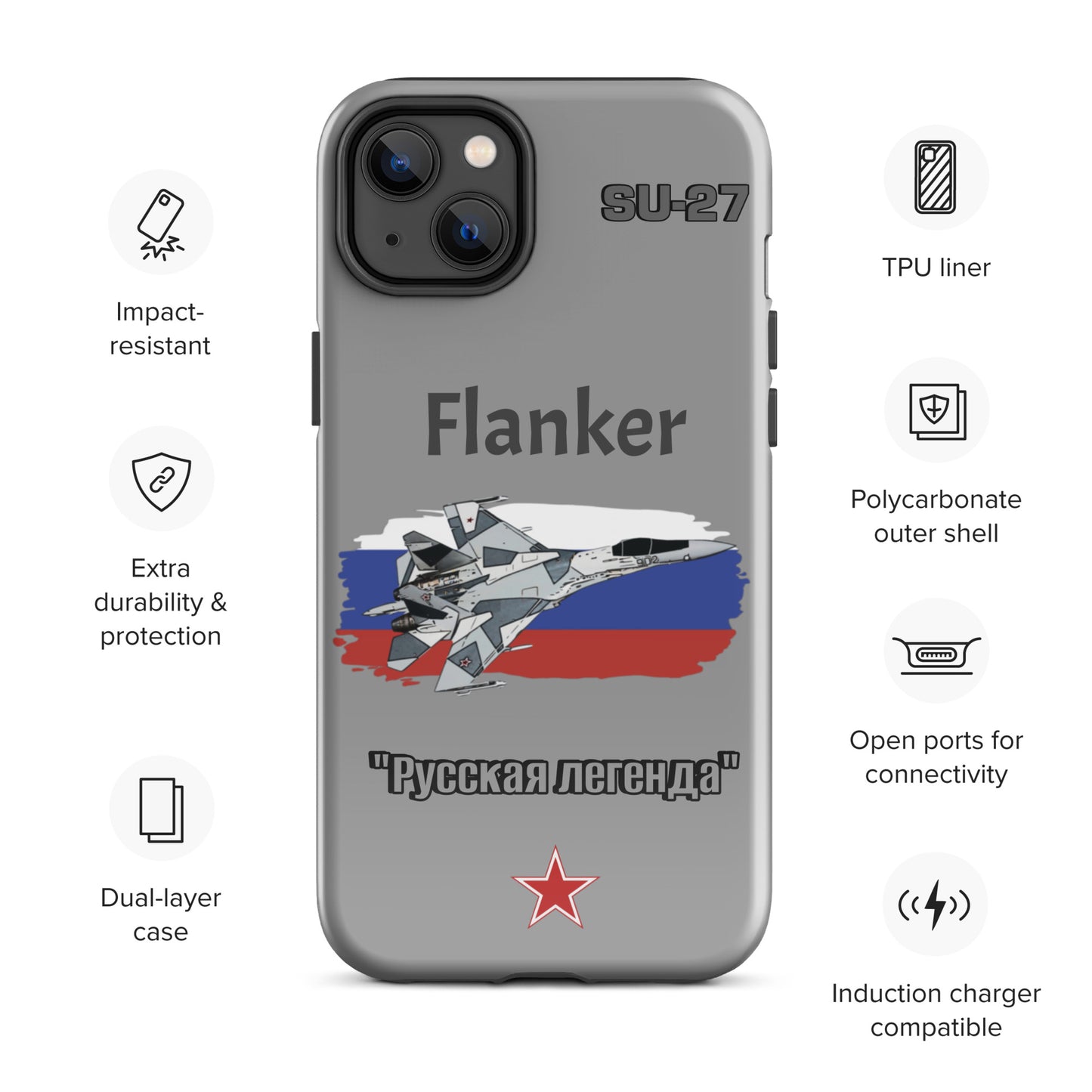 Flanker Patriot iPhone Case