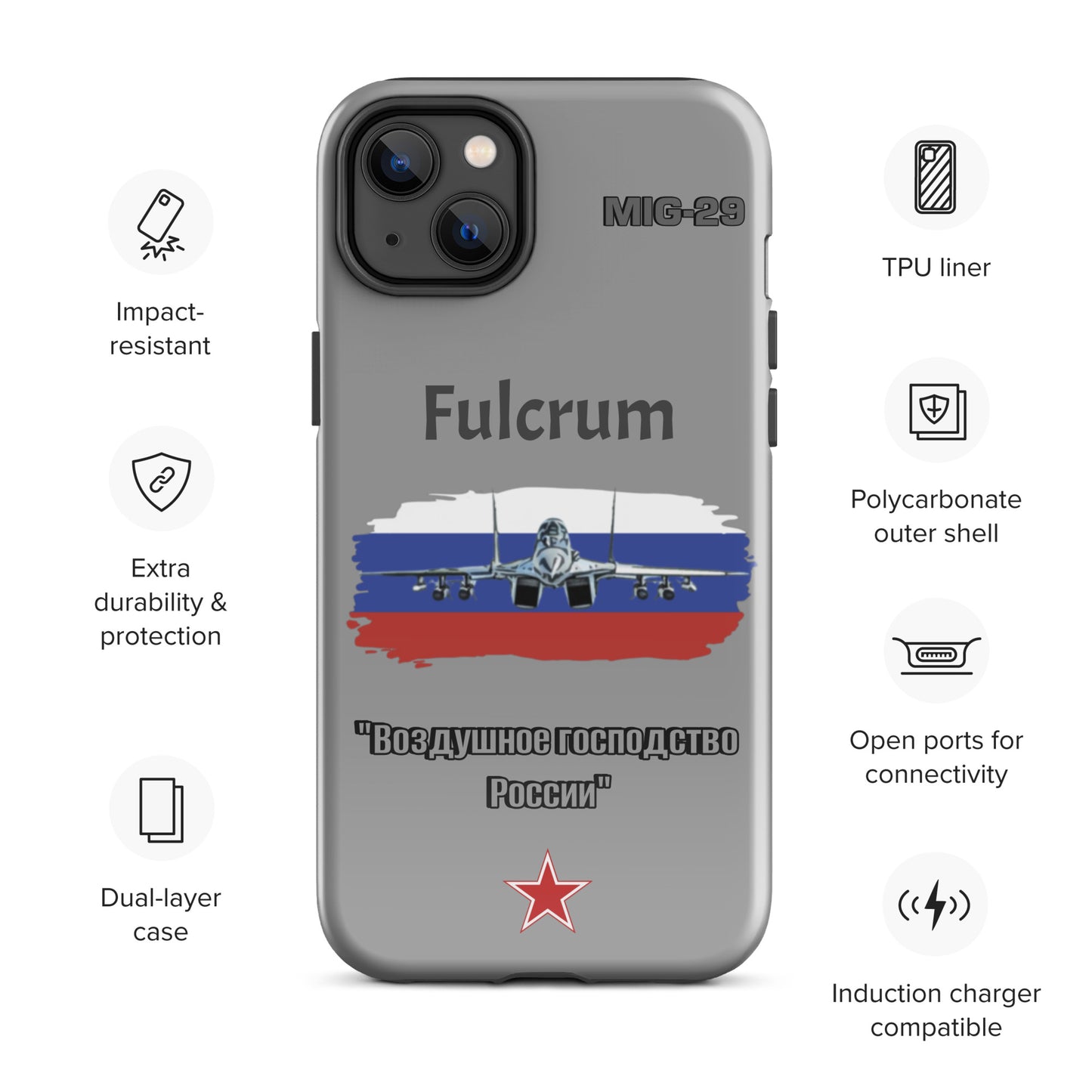 Fulcrum Patriot iPhone Case