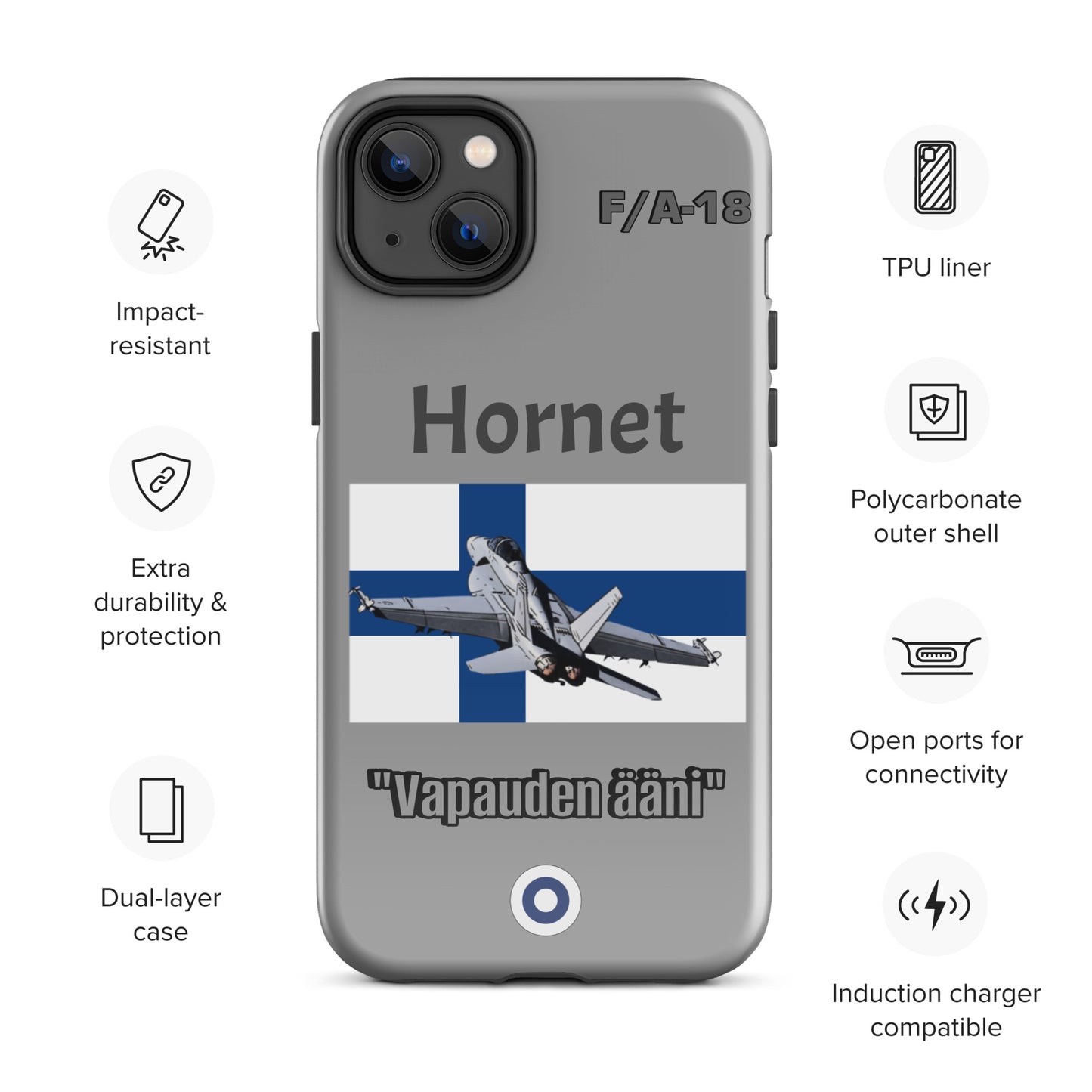 Finnish Hornet Patriot iPhone Case
