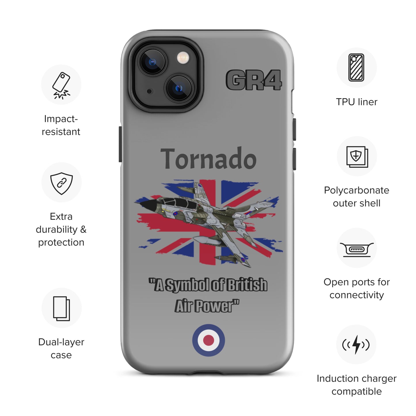 British Camo Tornado Patriot iPhone Case