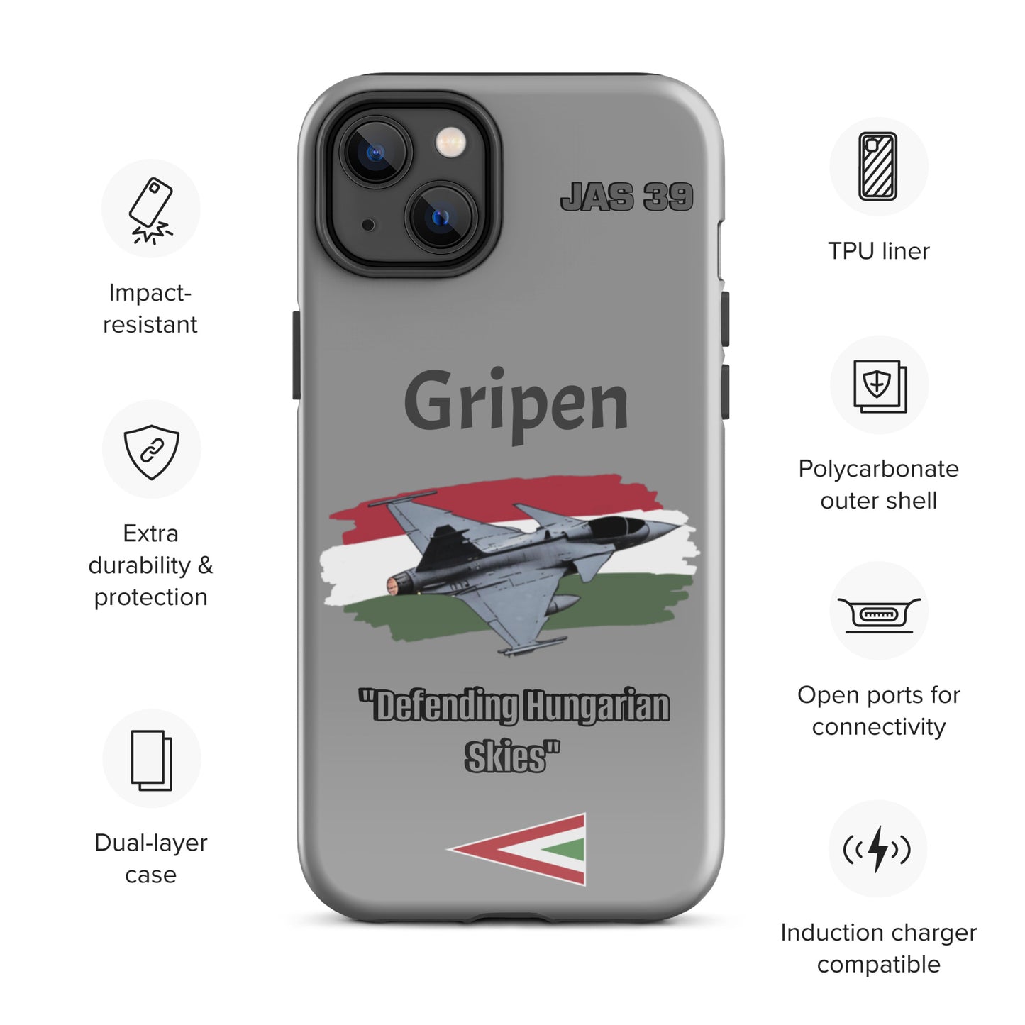 Hungarian Gripen Patriot iPhone Case
