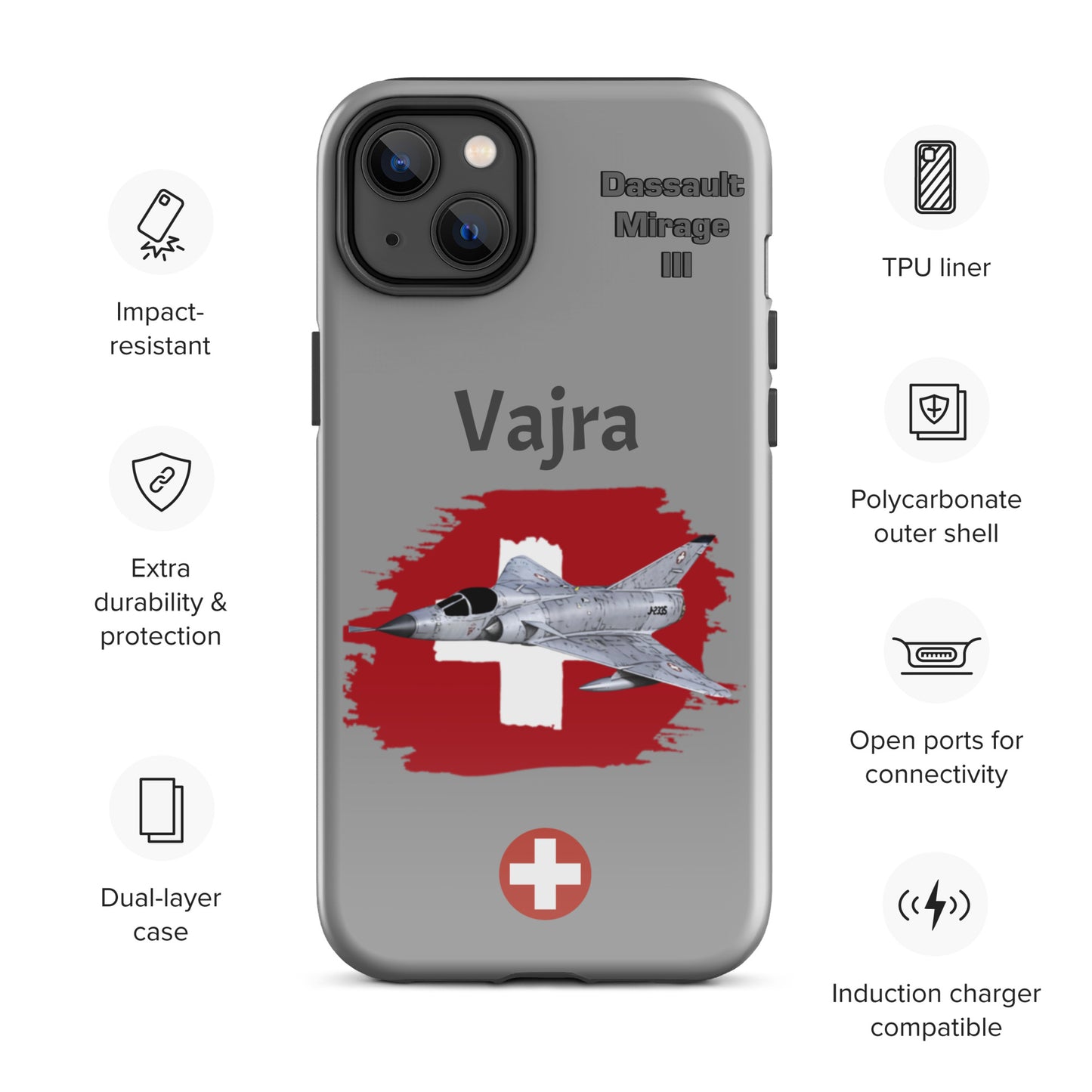 Swiss Mirage Patriot iPhone Case