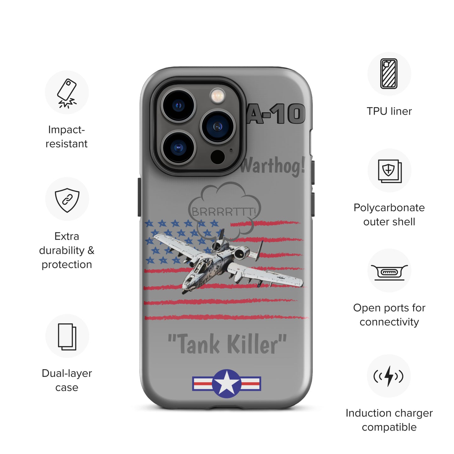 PatriotWarthog iPhone Case