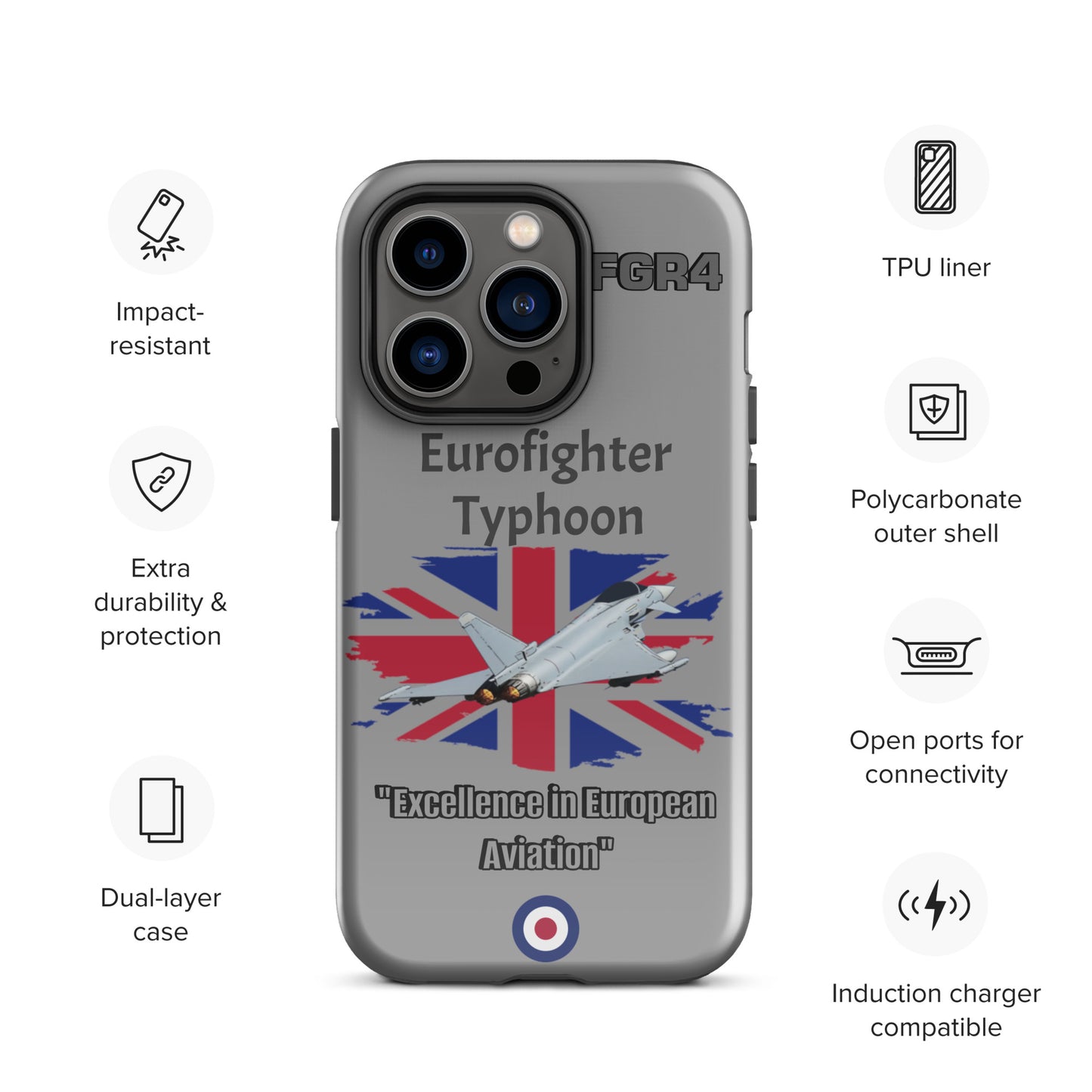 Typhoon Patriot iPhone Case