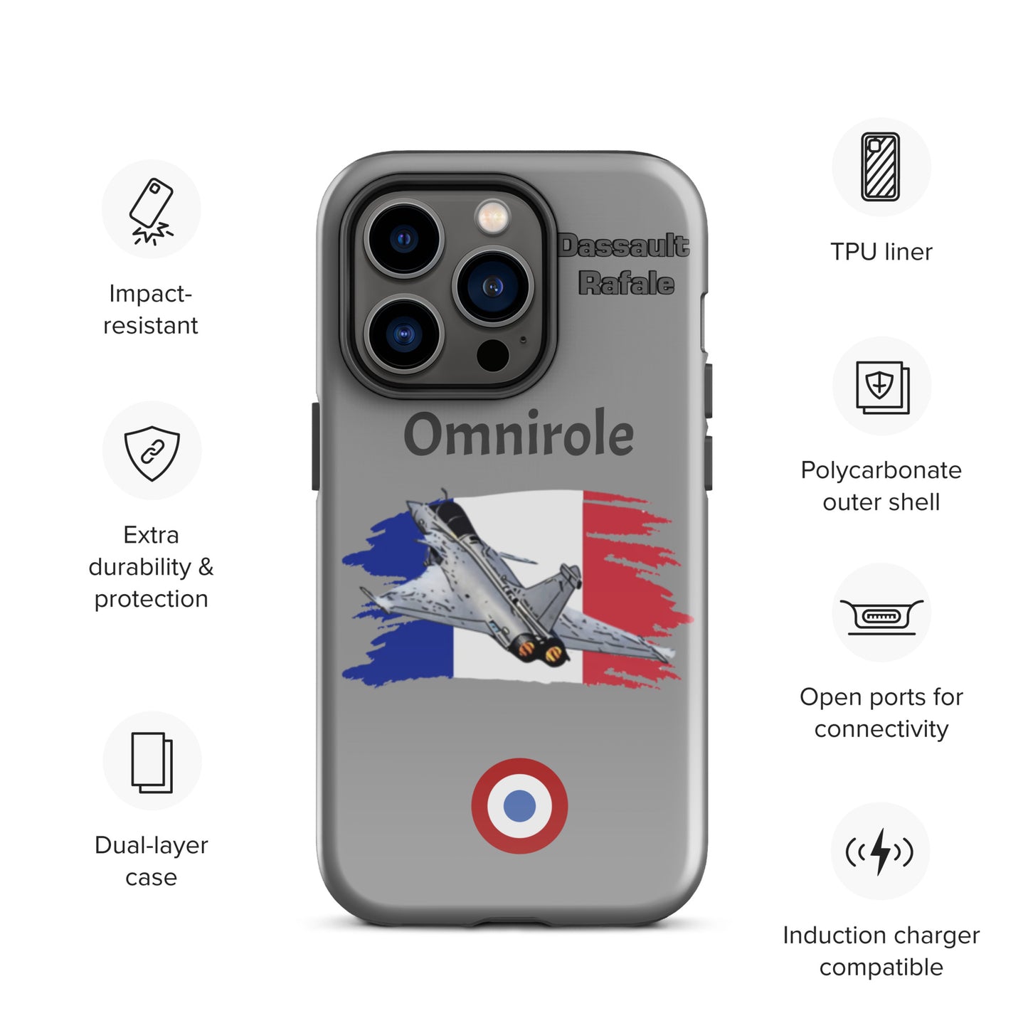 Rafael Patriot iPhone Case (Without Quotes)