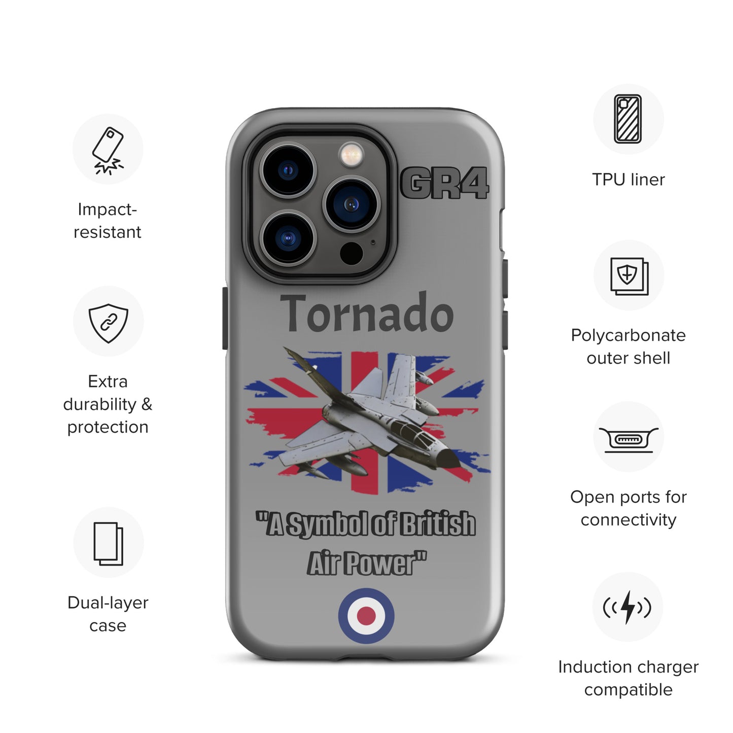 British Tornado Patriot iPhone Case