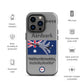 Australian Aardvark Patriot iPhone Case