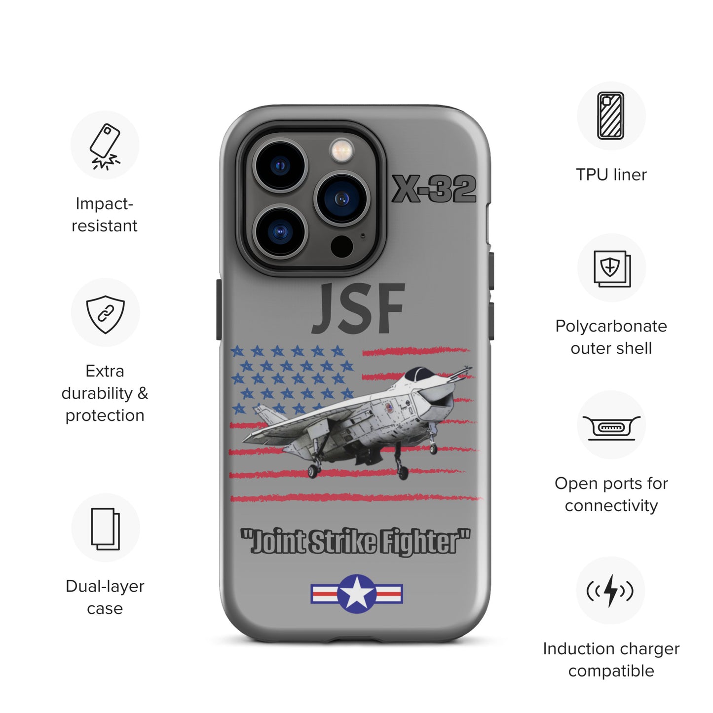 JSF Patriot iPhone Case