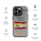 Spanish Typhoon Patriot iPhone Case (Without Quotes)