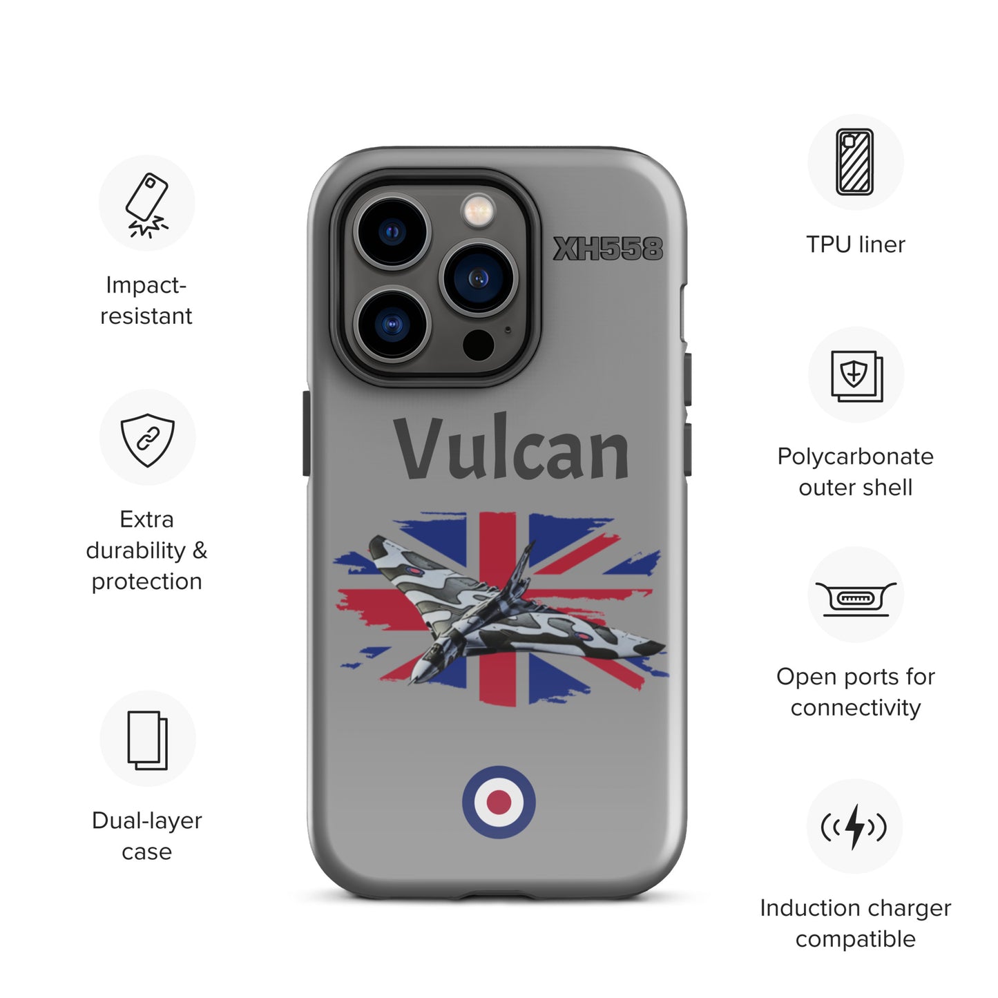 Vulcan Patriot iPhone Case (Without Quotes)