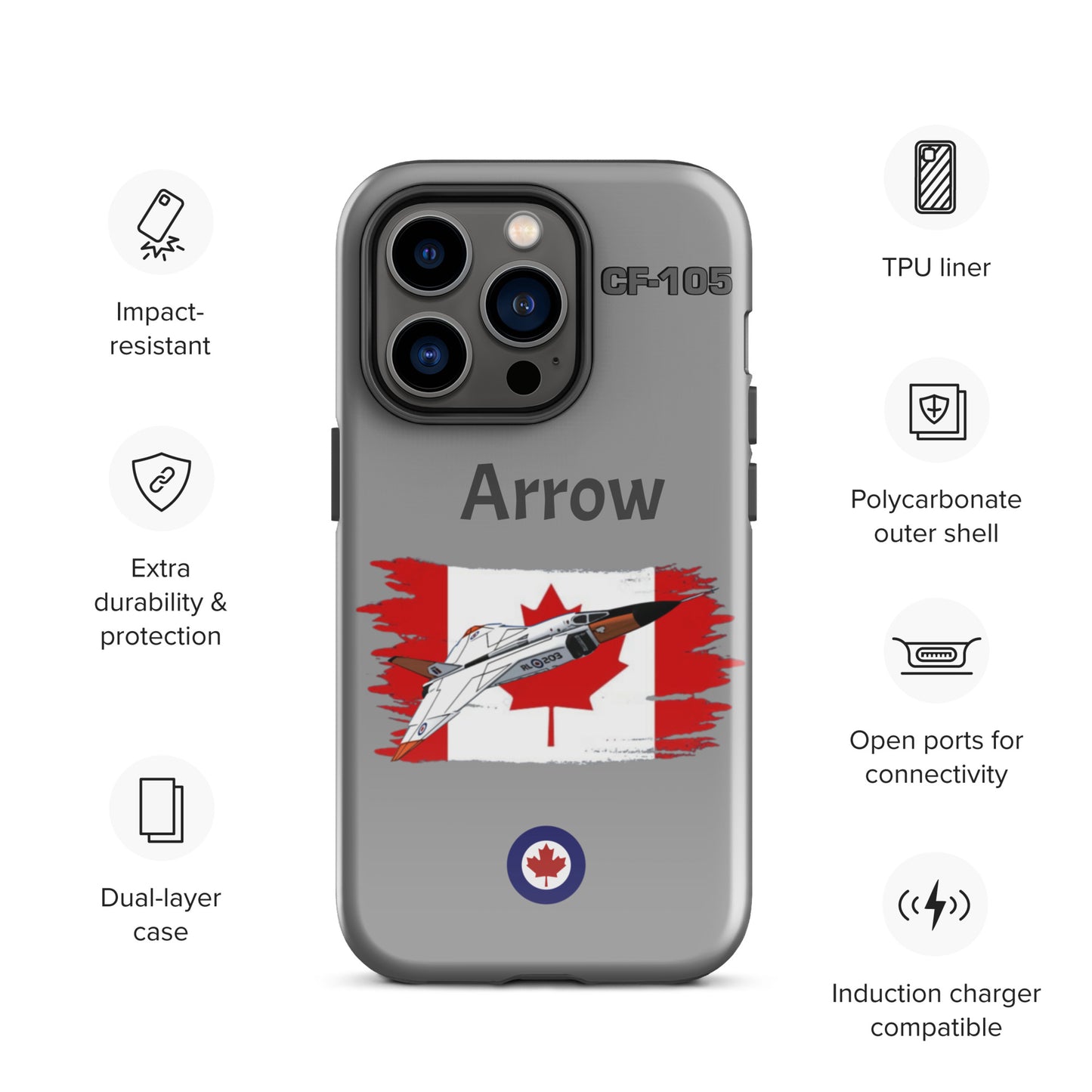 Arrow Patriot iPhone Case (Without Quotes)