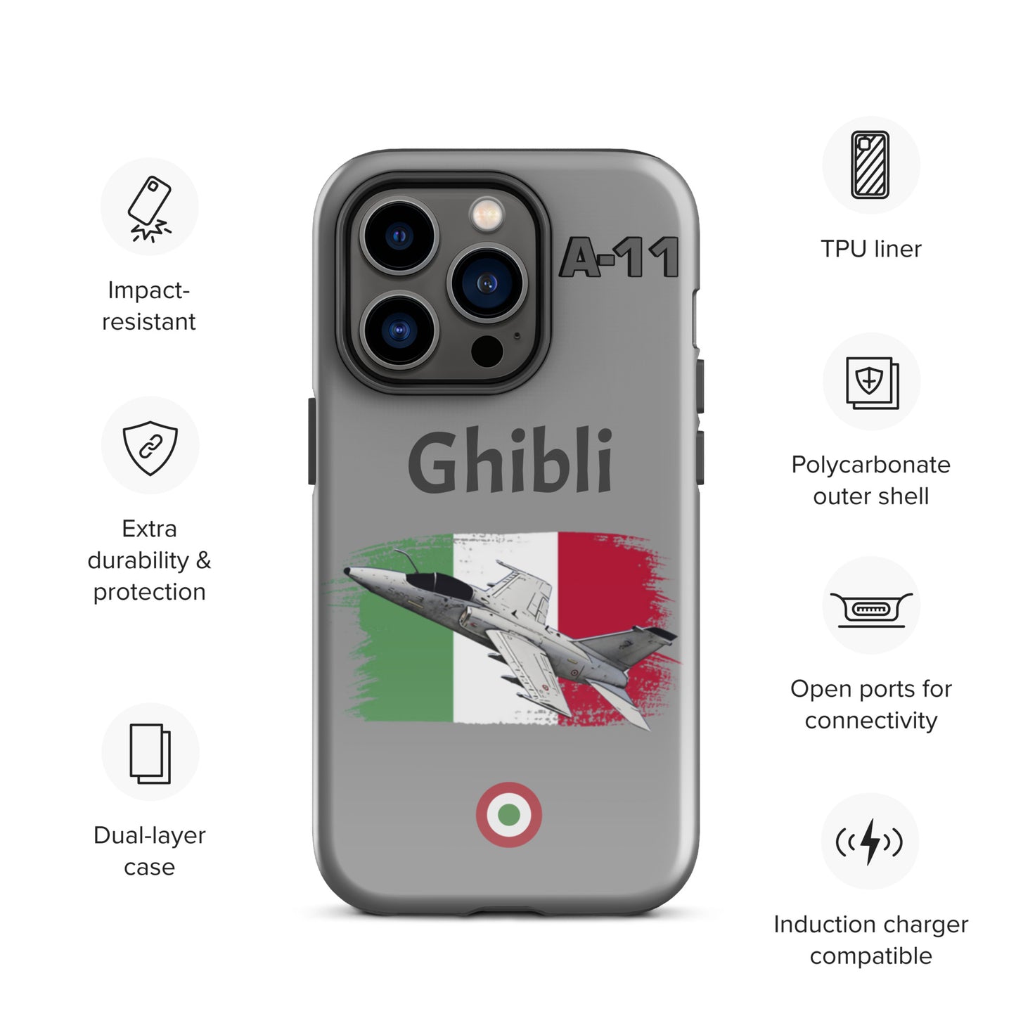 Ghibli Patriot iPhone Case (Without Quotes)