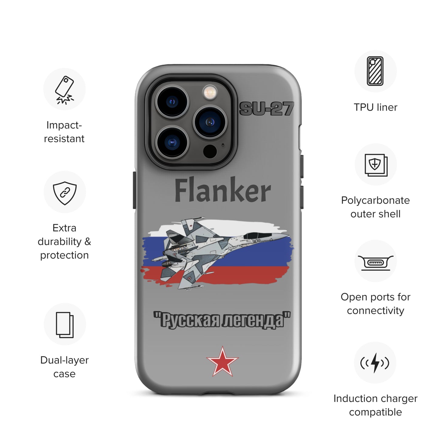 Flanker Patriot iPhone Case