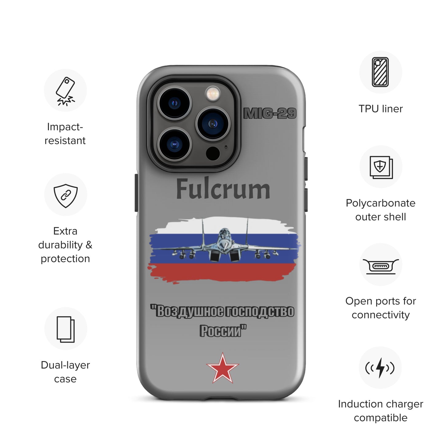 Fulcrum Patriot iPhone Case