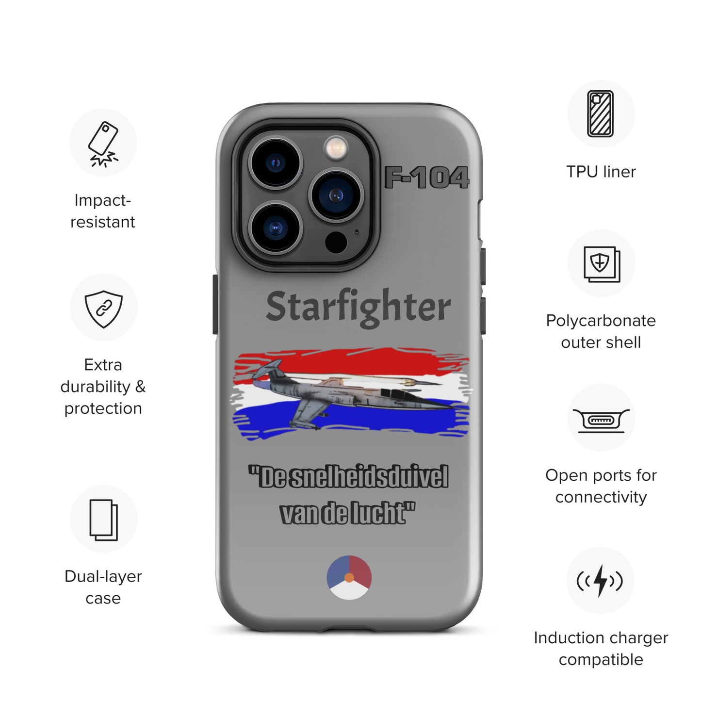 Dutch Starfighter Patriot iPhone Case