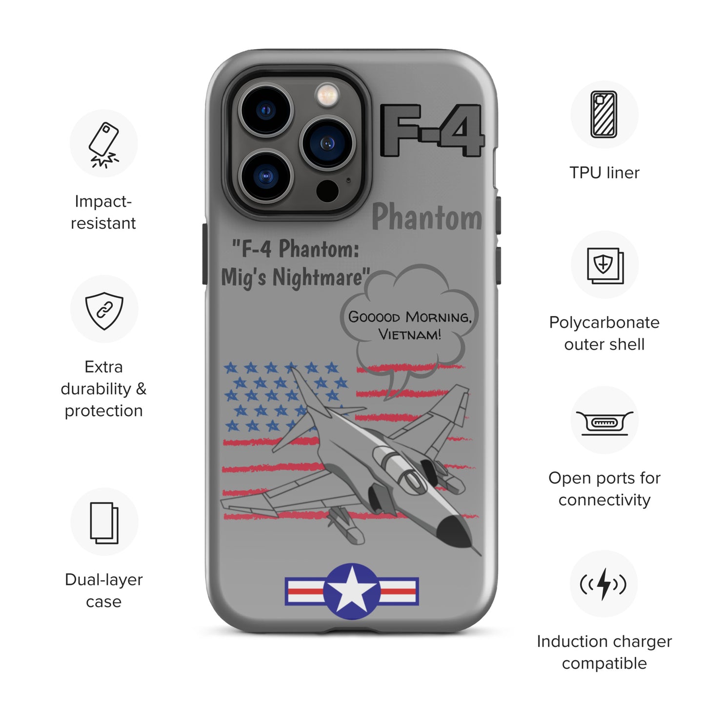 Patriot Phantom iPhone Case