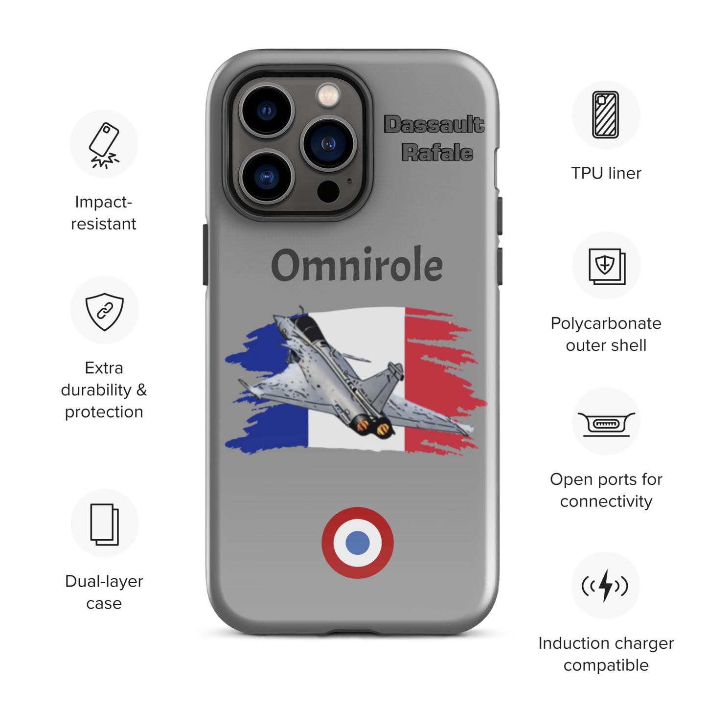 Rafael Patriot iPhone Case (Without Quotes)