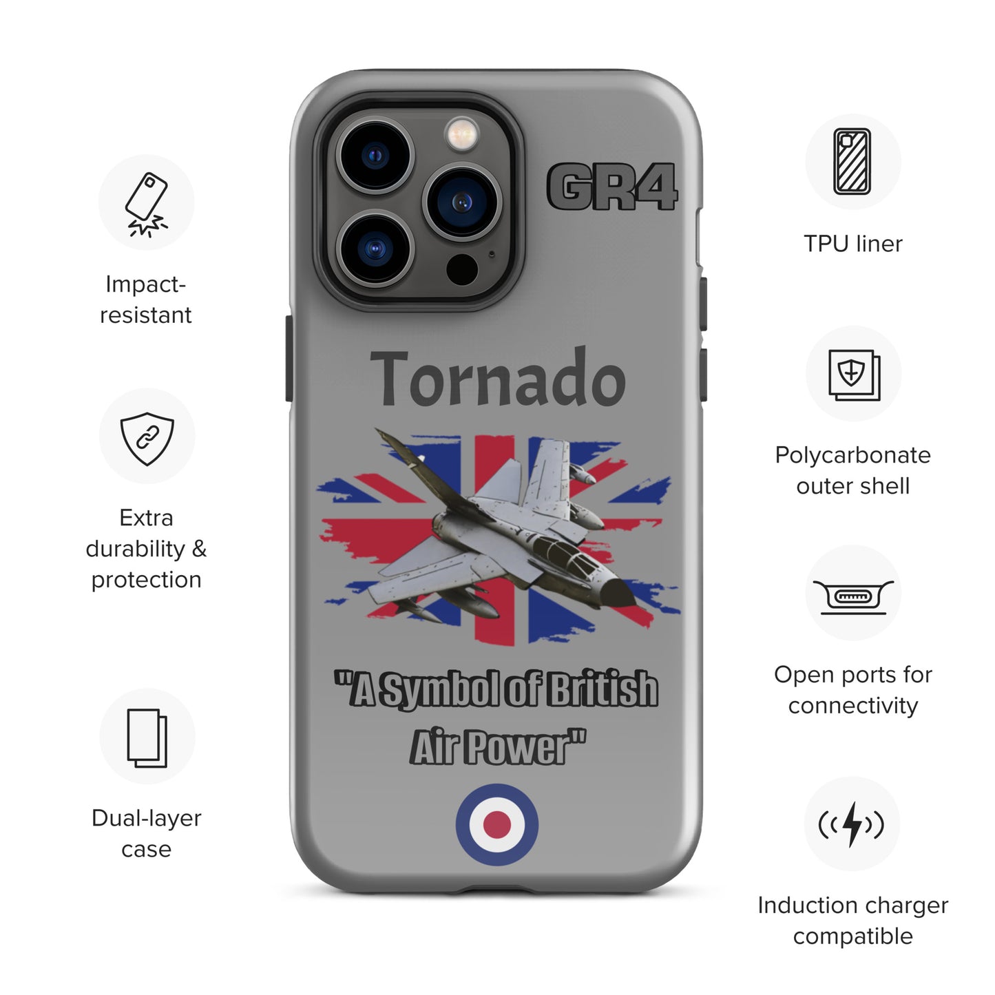 British Tornado Patriot iPhone Case