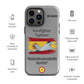 Spanish Typhoon Patriot iPhone Case