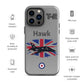 Hawk Patriot iPhone Case (Without Quotes)