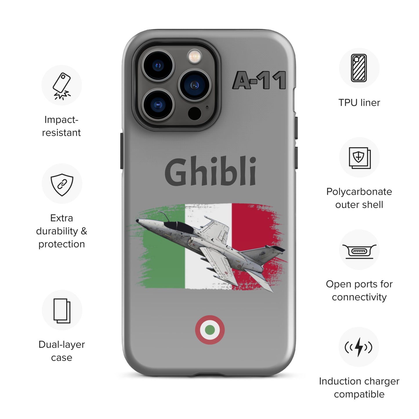 Ghibli Patriot iPhone Case (Without Quotes)