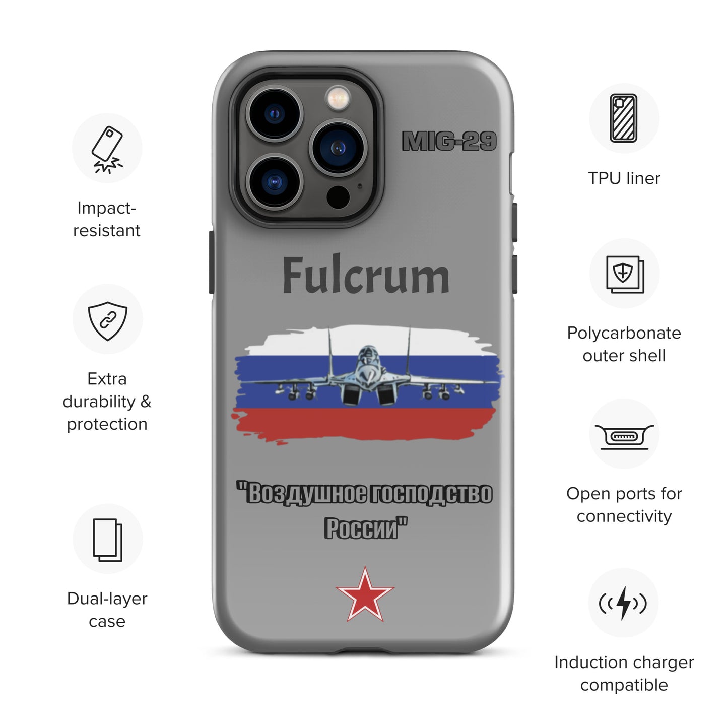 Fulcrum Patriot iPhone Case