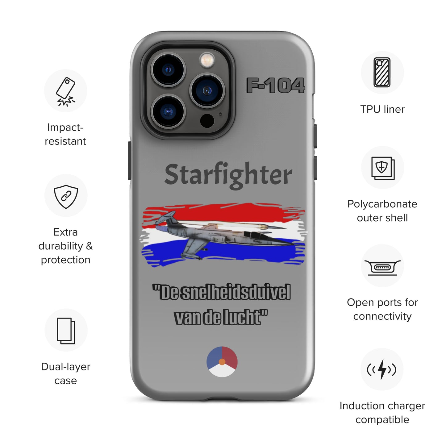 Dutch Starfighter Patriot iPhone Case