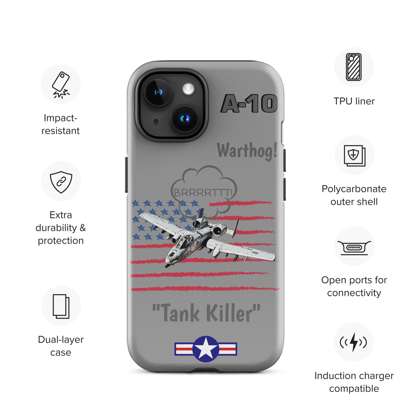 PatriotWarthog iPhone Case