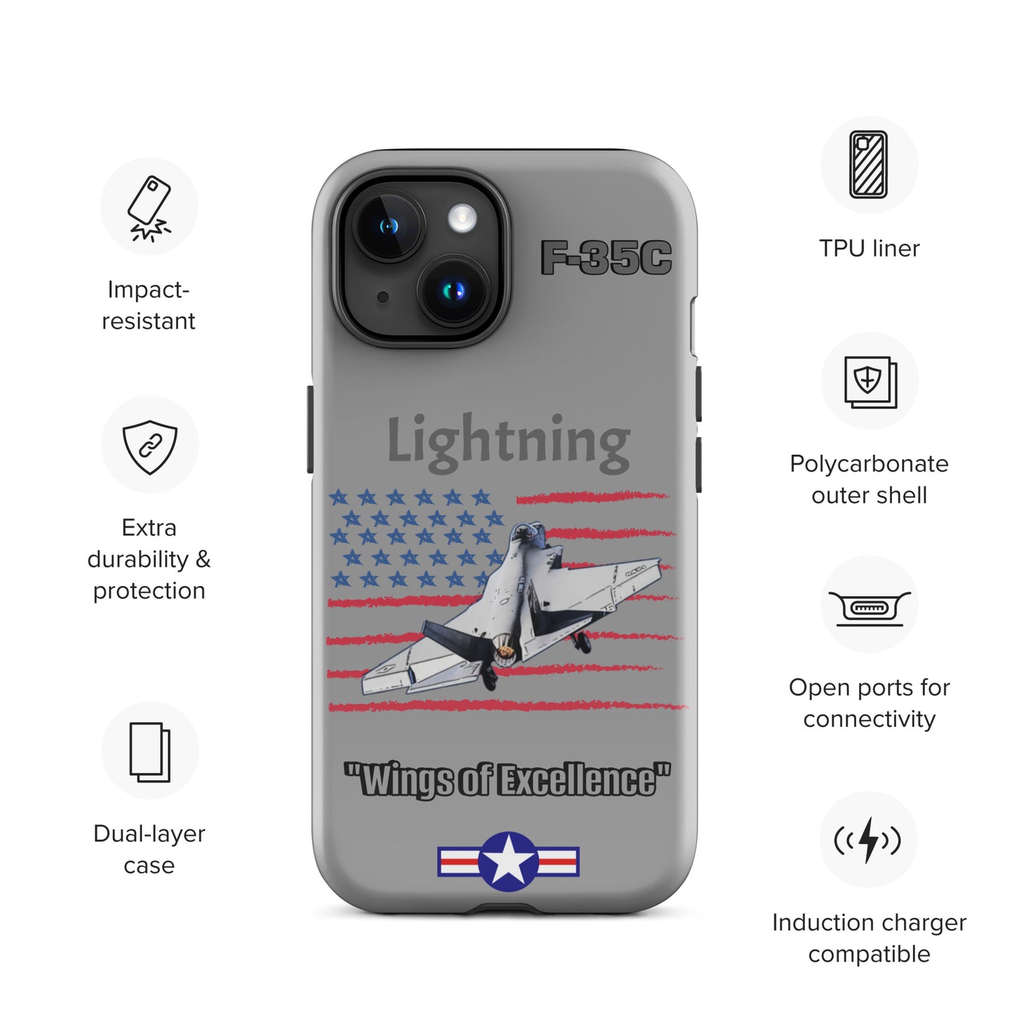 Wings Of Excellence iPhone Case