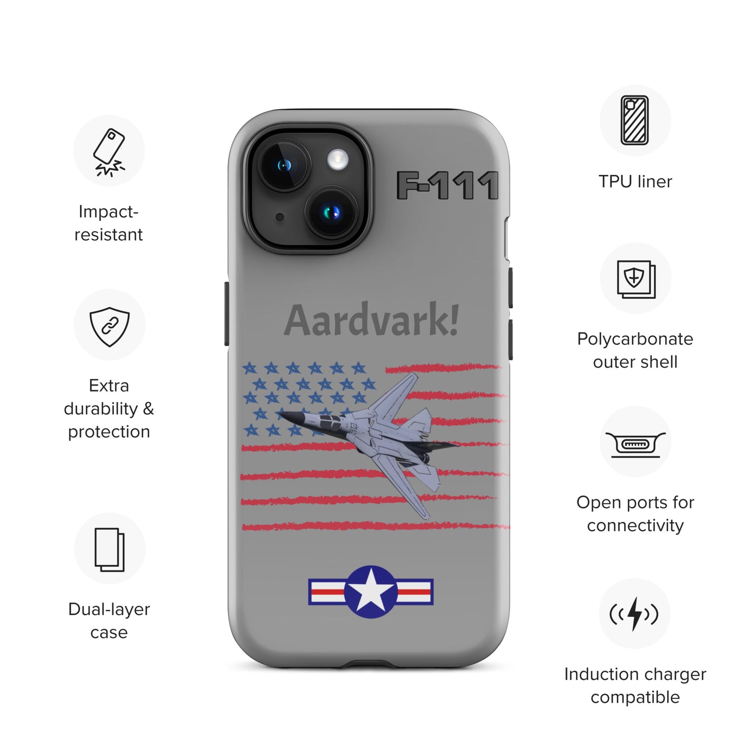 Aardvark Power Case for iPhone (Without Quotes)