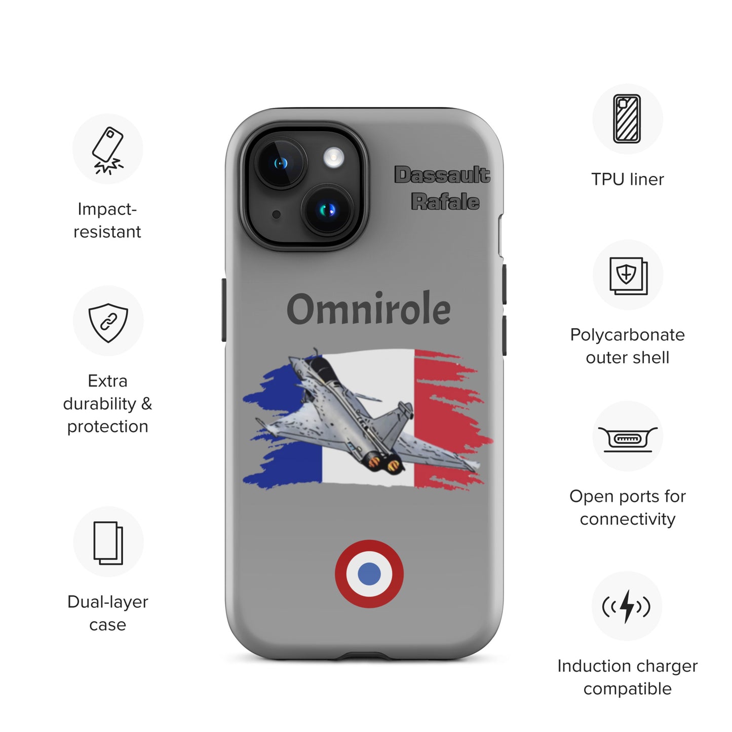 Rafael Patriot iPhone Case (Without Quotes)