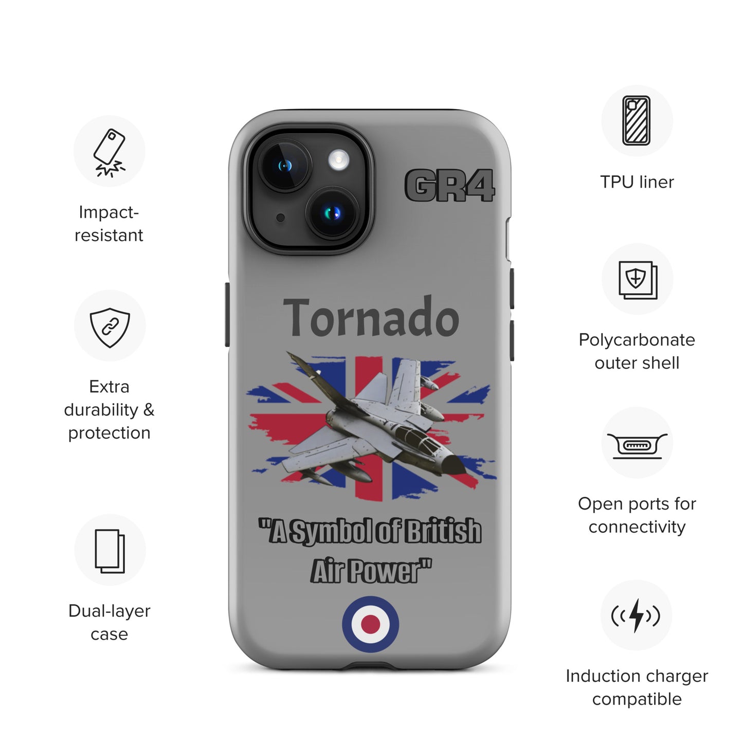 British Tornado Patriot iPhone Case