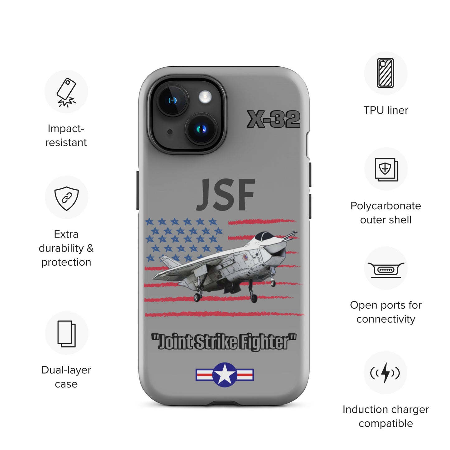 JSF Patriot iPhone Case