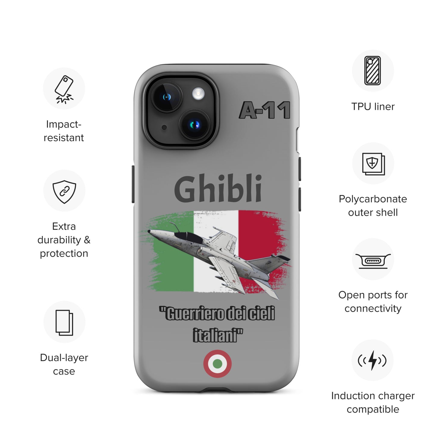 Ghibli Patriot iPhone Case