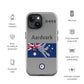 Australian Aardvark Patriot iPhone Case (Without Quotes)