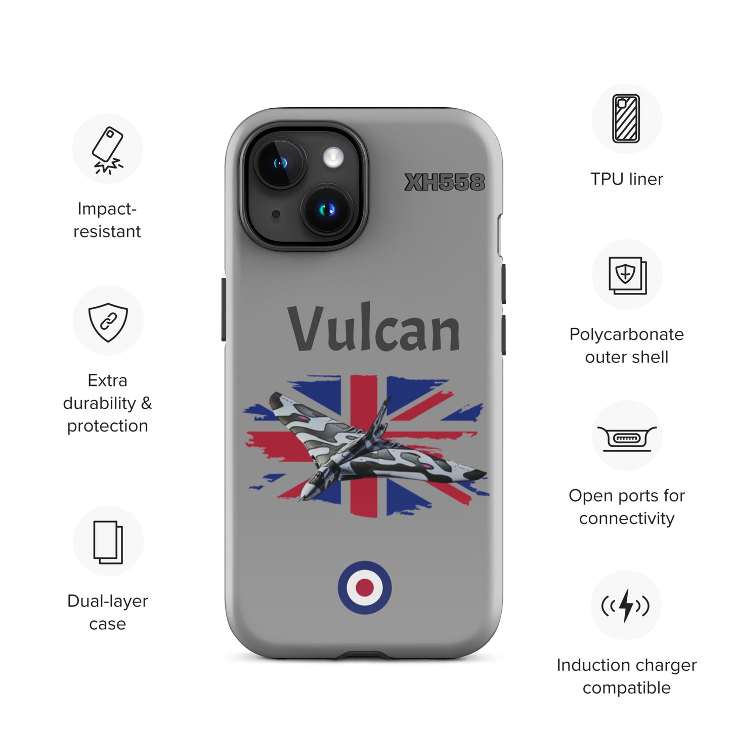 Vulcan Patriot iPhone Case (Without Quotes)