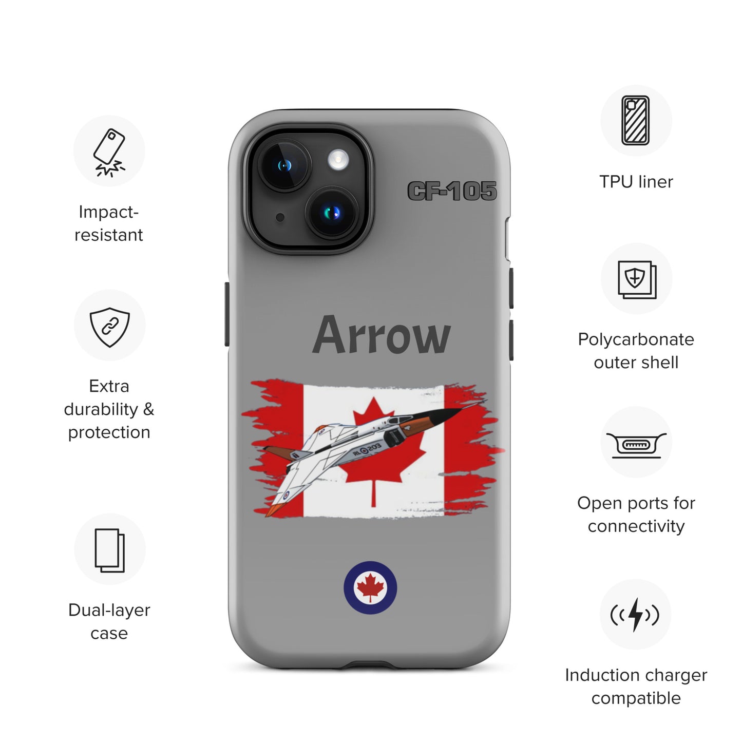Arrow Patriot iPhone Case (Without Quotes)