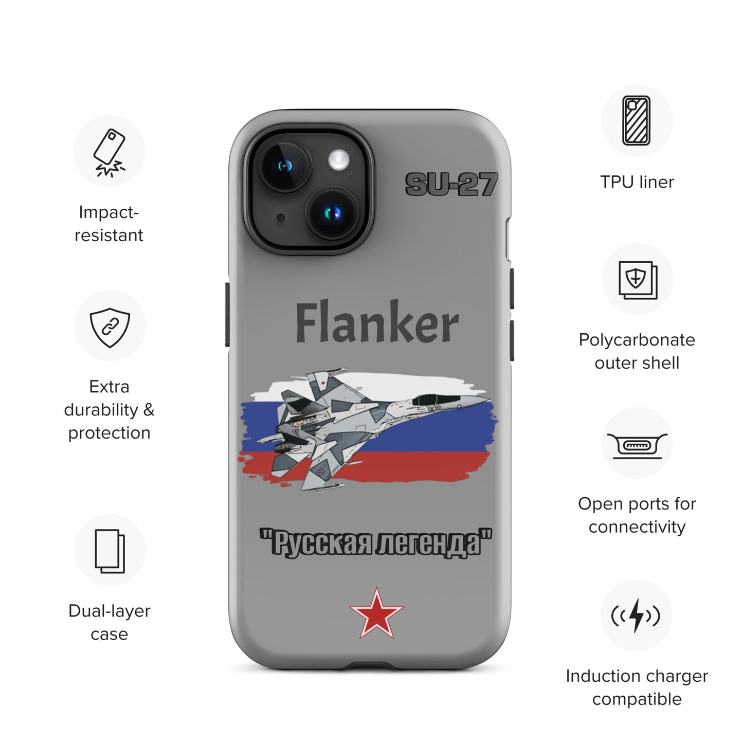 Flanker Patriot iPhone Case