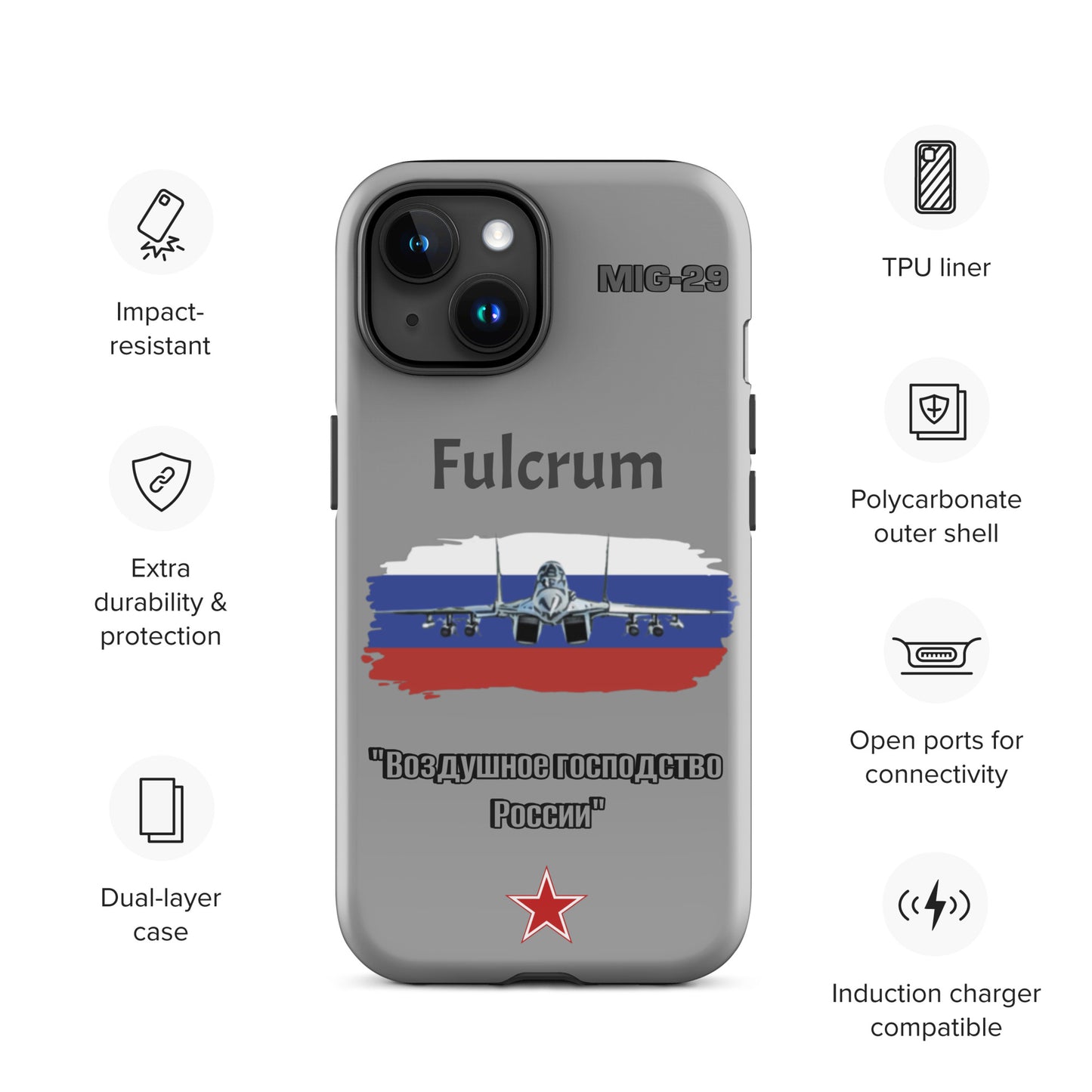 Fulcrum Patriot iPhone Case