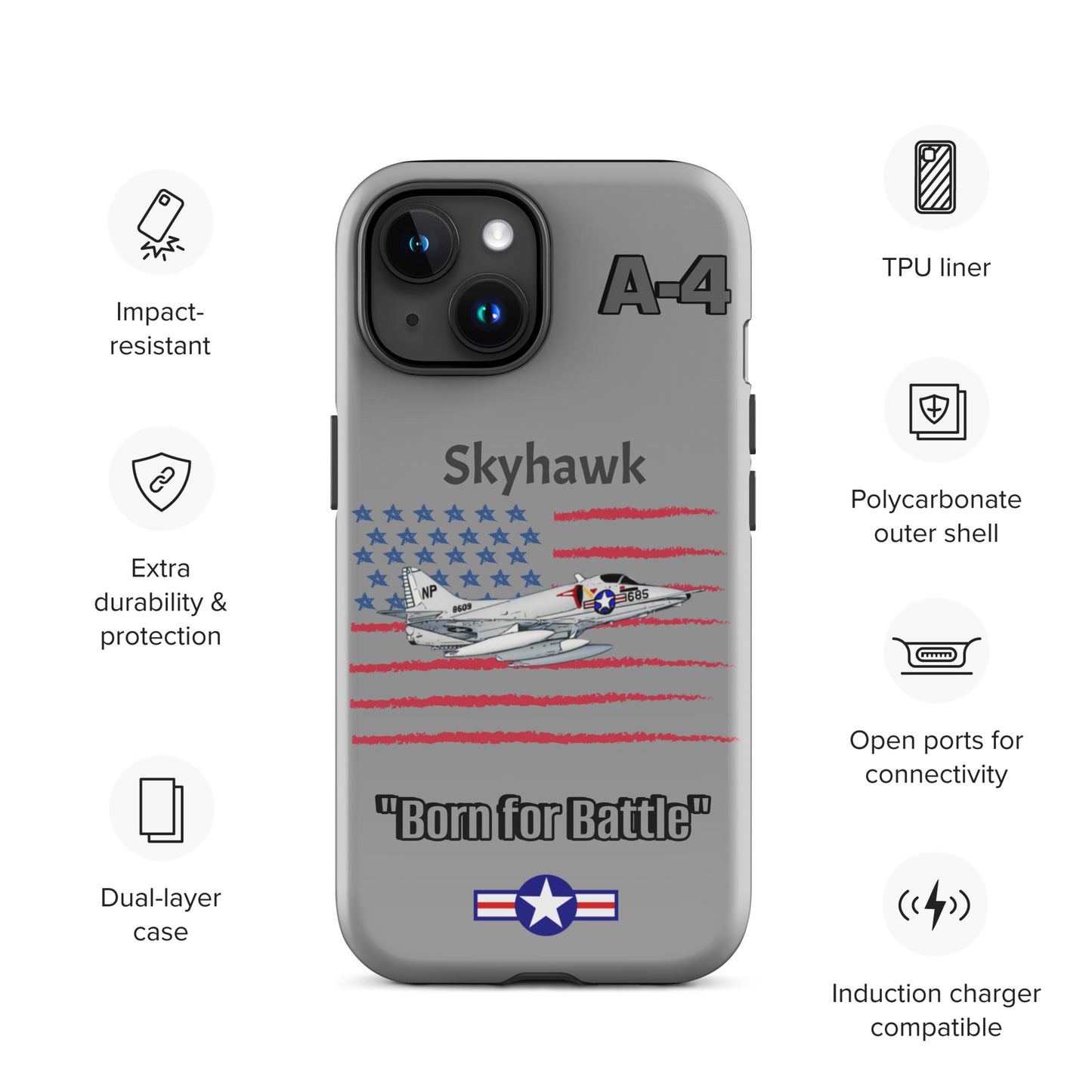 Skyhawk Patriot iPhone Case