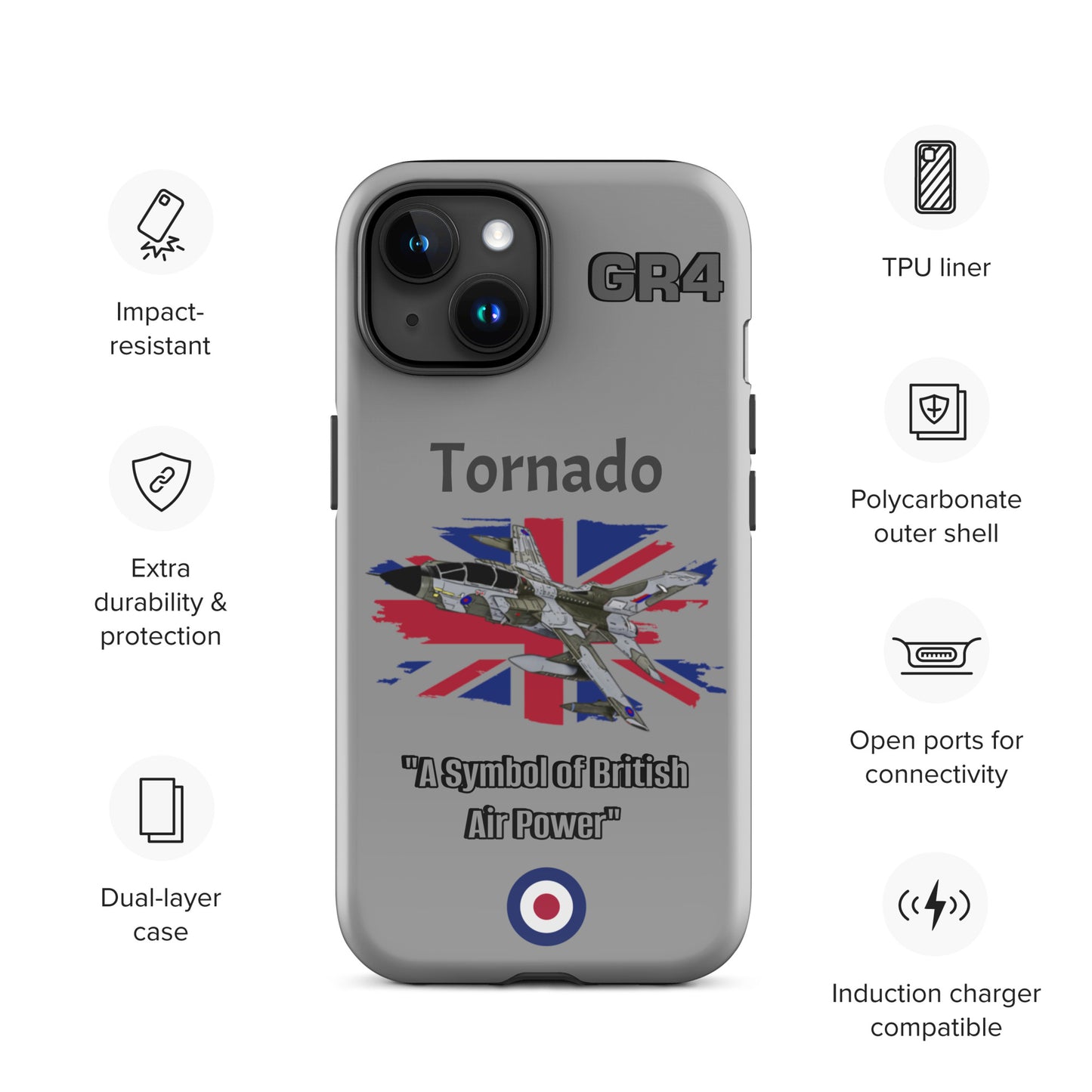 British Camo Tornado Patriot iPhone Case