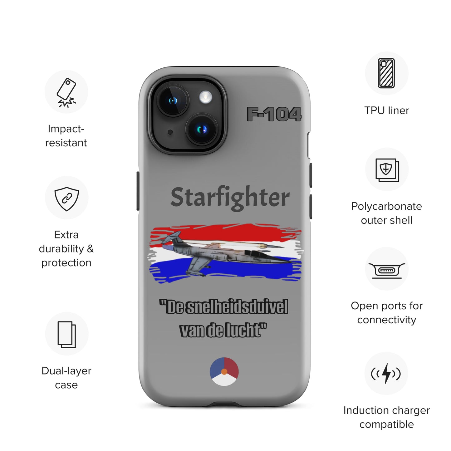 Dutch Starfighter Patriot iPhone Case