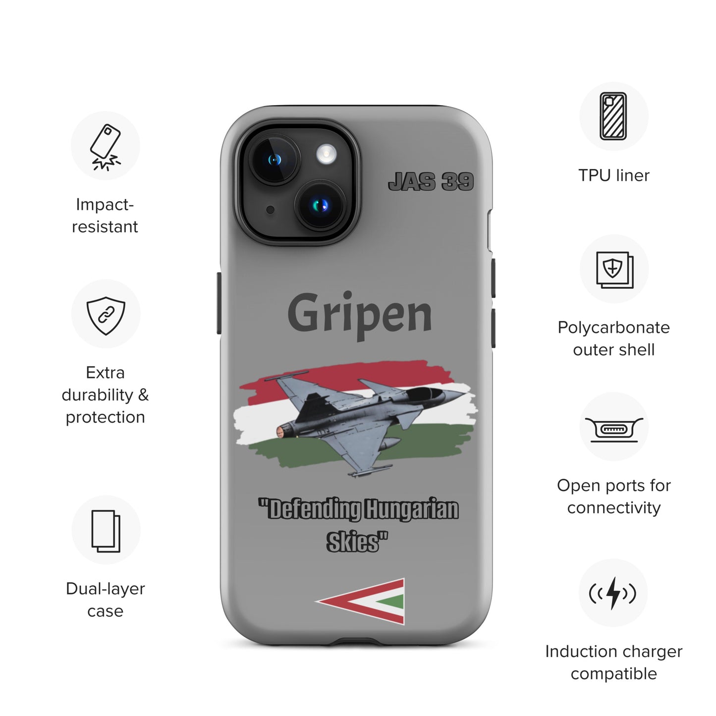 Hungarian Gripen Patriot iPhone Case