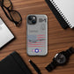 Lancer Patriot Defender iPhone Case (Without Quotes)