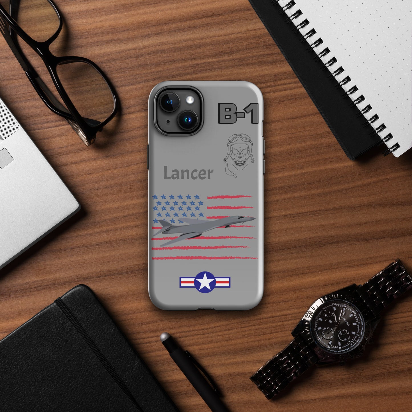 Lancer Patriot Defender iPhone Case (Without Quotes)